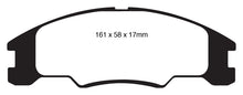 Load image into Gallery viewer, EBC 10-11 Ford Focus 1.6 Redstuff Front Brake Pads
