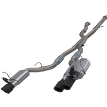Load image into Gallery viewer, QTP 2018+ Jeep Grand Cherokee Trackhawk 304SS Screamer Cat-Back Exhaust w/4in Black Tips
