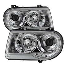 Load image into Gallery viewer, Spyder Chrysler 300C 05-10 Projector Headlights LED Halo LED Chrm (Not Included) PRO-YD-C300C-HL-C
