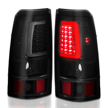 Load image into Gallery viewer, ANZO 1999-2002 Chevy Silverado 1500 LED Taillights Plank Style Black w/Smoke Lens
