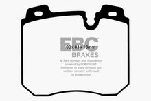Load image into Gallery viewer, EBC 90-95 BMW 750iL 5.0 (E32) Redstuff Front Brake Pads
