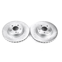 Load image into Gallery viewer, Power Stop 2006 Mercedes-Benz E350 Front Evolution Drilled &amp; Slotted Rotors - Pair
