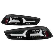 Load image into Gallery viewer, Spyder Mitsubishi Lancer/Evolution X 08-14 V2 LED Tail Lights - Black ALT-YD-ML08V2-SEQ-BK
