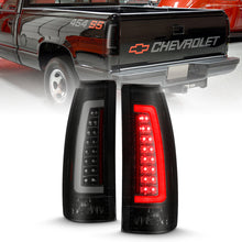 Load image into Gallery viewer, ANZO 1999-2000 Cadillac Escalade LED Taillights Black Housing Smoke Lens Pair
