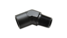 Load image into Gallery viewer, Vibrant 1/2in NPT Female to Male 45 Degree Pipe Adapter Fitting
