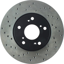 Load image into Gallery viewer, StopTech 06-18 Honda Civic Cryo Drilled Sport Right Front Rotor
