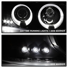 Load image into Gallery viewer, Spyder GMC Sierra 1500/2500/3500 99-06 Projector Headlights LED Halo LED Black PRO-YD-CDE00-HL-BK
