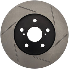Load image into Gallery viewer, StopTech Power Slot 06-07 Lexus IS250/350 / 08 IS250 Slotted Left Front Rotor
