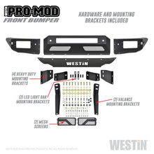 Load image into Gallery viewer, Westin 19-21 Ford Ranger Pro-Mod Front Bumper - Tex. Blk
