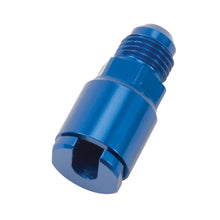 Load image into Gallery viewer, Russell Performance -6 AN male to 1/4in SAE Quick-Disconnect Female (Blue Single)
