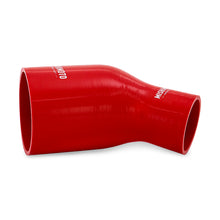 Load image into Gallery viewer, Mishimoto Silicone Reducer Coupler 45 Degree 2.5in to 4in - Red

