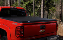 Load image into Gallery viewer, Lund 05-17 Nissan Frontier Styleside (6ft. Bed) Hard Fold Tonneau Cover - Black
