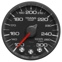 Load image into Gallery viewer, Autometer Spek-Pro 52.4mm 100-300 Deg F Digital Stepper Motor Trans Temp Gauge
