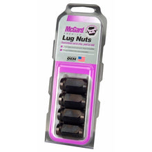 Load image into Gallery viewer, McGard Hex Lug Nut (Cone Seat) 1/2-20 / 13/16 Hex / 1.5in. Length (4-Pack) - Black
