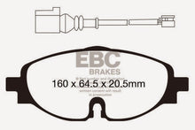 Load image into Gallery viewer, EBC 15-19 Volkswagen GTI (Mk7) Redstuff Front Brake Pads
