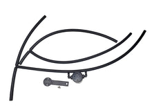 Load image into Gallery viewer, J&amp;L 16-24 Nissan Titan 5.6L Passenger Side Oil Separator 3.0 - Black Anodized
