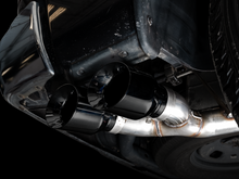 Load image into Gallery viewer, AWE Tuning 09-18 RAM 1500 5.7L (w/Cutouts) 0FG Dual Rear Exit Cat-Back Exhaust - Chrome Silver Tips
