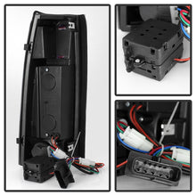 Load image into Gallery viewer, Xtune Yukon Denali 99-00 LED Tail Lights Chrome ALT-JH-CCK88-LED-C
