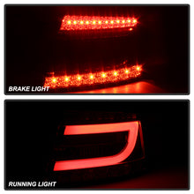Load image into Gallery viewer, Spyder Audi A6 05-08 4Dr Sedan Only Light Bar LED Tail Lights Smke ALT-YD-AA605V2-LBLED-SM
