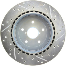 Load image into Gallery viewer, StopTech Select Sport 05-07 Subaru Impreza (DOES NOT FIT WRX/STI) Slotted / Drilled Right Rear Rotor
