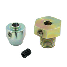 Load image into Gallery viewer, Autometer Thermocouple Fitting Kit 1/8in NPT Male w/ Set Screw and Band Clamp
