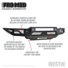 Load image into Gallery viewer, Westin 19-21 Ford Ranger Pro-Mod Front Bumper - Tex. Blk
