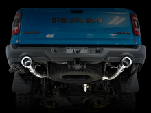 Load image into Gallery viewer, AWE Tuning 19-21 RAM 1500 5.7L (w/Cutouts) 0FG Dual Rear Exit Cat-Back Exhaust - Chrome Silver Tips
