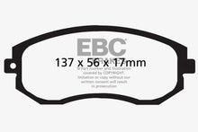 Load image into Gallery viewer, EBC 12+ Scion FR-S 2 Greenstuff Front Brake Pads
