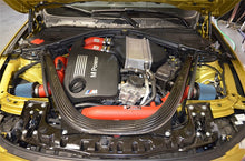 Load image into Gallery viewer, Injen 15-16 BMW M3(F80)/M4 (F82/83) 3.0L L6 Twin Turbo 2PC Aluminum Int. Charge Pipe - Wrinkle Red
