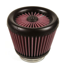 Load image into Gallery viewer, K&amp;N Filter Universal X Stream Clamp-On  3 inch Flange 4 1/2 inch Base  6 inch Top 4 5/8 inch Height
