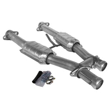 Load image into Gallery viewer, BBK 79-93 Mustang 5.0 Short Mid H Pipe With Catalytic Converters 2-1/2 For BBK Long Tube Headers
