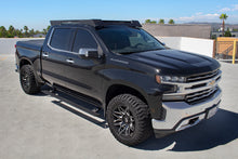 Load image into Gallery viewer, Go Rhino 19-23 Chev Silverado 1500 &amp; 20-23 25/3500HD CC 4dr E-BOARD E1 Running Board Kit - Tex. Blk
