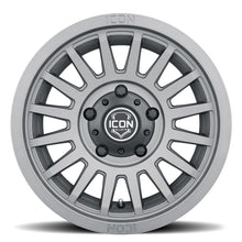 Load image into Gallery viewer, ICON Recon SLX 18x9 5x5.5 BP 0mm Offset 5in BS 77.9mm Hub Bore Charcoal Wheel
