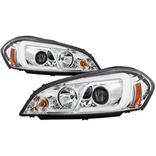 Load image into Gallery viewer, Spyder 06-13 Chevy Impala / 06-07 Chevy Monte Carlo Projector Headlights - Light Bar - Chrome
