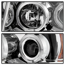 Load image into Gallery viewer, Spyder Nissan Titan 04-14/Armada 04-07 Projector Headlights LED Halo LED Chrm PRO-YD-NTI04-HL-C
