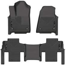 Load image into Gallery viewer, Husky Liners 2022 Jeep Grand Wagoneer Weatherbeater Black Front &amp; 2nd Seat Floor Liners
