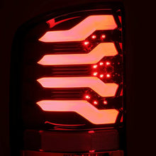 Load image into Gallery viewer, AlphaRex 14-18 Chevrolet Silverado 1500 PRO-Series LED Tail Lights Jet Black
