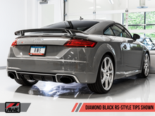 Load image into Gallery viewer, AWE Tuning 18-19 Audi TT RS 2.5L Turbo Coupe 8S/MK3 SwitchPath Exhaust w/Diamond Black RS-Style Tips
