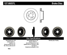 Load image into Gallery viewer, StopTech 05-10 GMC Sierra 1500 (w Rear Drum) / 07-09 GMC Yukon Front Left Slotted &amp; Drilled Rotor

