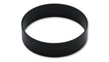 Load image into Gallery viewer, Vibrant Aluminum Union Sleeve for 5in OD Tubing - Hard Anodized Black
