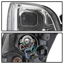Load image into Gallery viewer, xTune 06-09 Ford Fusion Light Bar DRL Projector Headlights - Chrome (PRO-JH-FFU06-LB-C)
