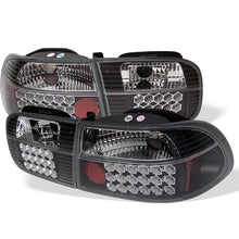 Load image into Gallery viewer, Spyder Honda Civic 92-95 3DR LED Tail Lights Black ALT-YD-HC92-3D-LED-BK
