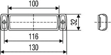 Load image into Gallery viewer, Hella 8645 Series 12V Amber Side Marker Lamp
