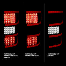Load image into Gallery viewer, ANZO 2018-2019 Ford F-150 LED Taillight Smoke (Red Light Bar) (w/ Sequential)

