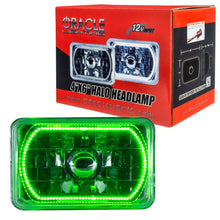 Load image into Gallery viewer, Oracle Pre-Installed Lights 4x6 IN. Sealed Beam - Green Halo
