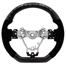Load image into Gallery viewer, BLOX Racing 15-21 Subaru Carbon/Alcantara Steering Wheel Black Stitching
