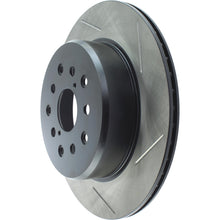 Load image into Gallery viewer, StopTech Power Slot 5/93-98 Supra Turbo Rear Left SportStop Slotted Rotor
