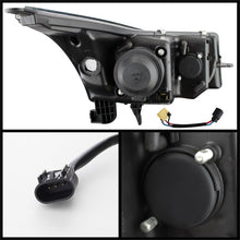 Load image into Gallery viewer, Spyder Chevy Cruze 11-14 Projector Headlights Light Tube DRL Blk PRO-YD-CCRZ11-LTDRL-BK
