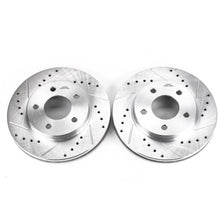 Load image into Gallery viewer, Power Stop 02-07 Buick Rendezvous Front Evolution Drilled &amp; Slotted Rotors - Pair
