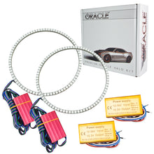 Load image into Gallery viewer, Oracle Jeep Wrangler JK 07-17 LED Waterproof Halo Kit - ColorSHIFT w/ Simple Controller
